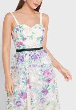 Embroidered Dress -Silk Bloom Dresses Store 3 zoom desktop 2031