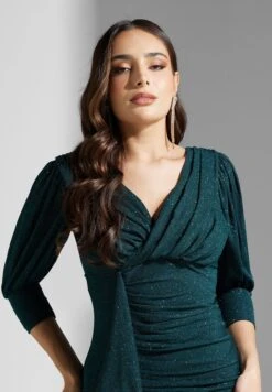 Ruched Detail Mermaid Dress 6 Ruched Detail Mermaid Dress -Silk Bloom Dresses Store 3 zoom desktop 2048