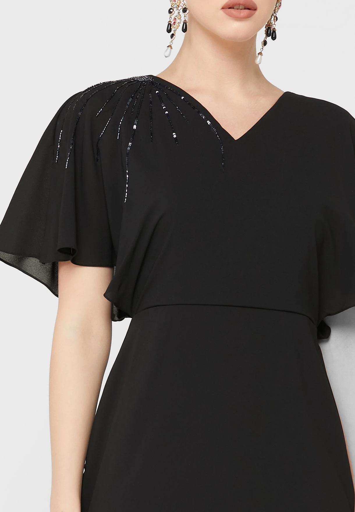 Flouncy Sleeve Dress 3 Flouncy Sleeve Dress - Image 3