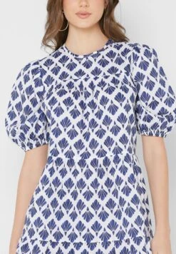 Little Mistress Blue Print Mini By Vogue Williams 6 Little Mistress Blue Print Mini By Vogue Williams -Silk Bloom Dresses Store 3 zoom desktop 205