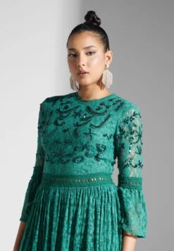 Sequin Ruffle Detail Dress 6 Sequin Ruffle Detail Dress -Silk Bloom Dresses Store 3 zoom desktop 2050