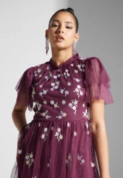 Floral Mesh Embroidered Tiered Dress 6 Floral Mesh Embroidered Tiered Dress -Silk Bloom Dresses Store 3 zoom desktop 2055