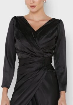 Knot Detail Front Split Dress -Silk Bloom Dresses Store 3 zoom desktop 2060