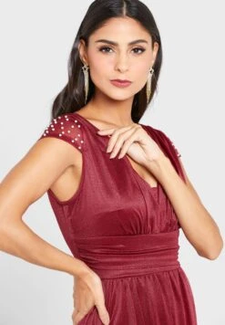 Shimmer A-Line Dress -Silk Bloom Dresses Store 3 zoom desktop 2063