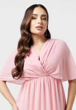 Ruched Detail A-Line Dress -Silk Bloom Dresses Store 3 zoom desktop 2065