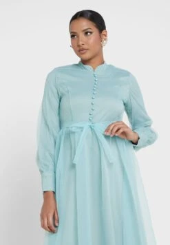 Puff Sleeve Oganza Dress 6 Puff Sleeve Oganza Dress -Silk Bloom Dresses Store 3 zoom desktop 2079