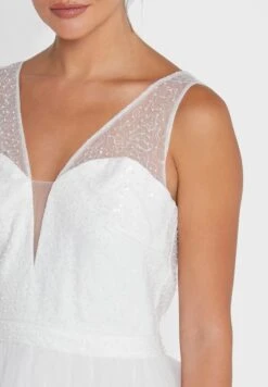 Kirsty Mesh Plunge Dress -Silk Bloom Dresses Store 3 zoom desktop 2081