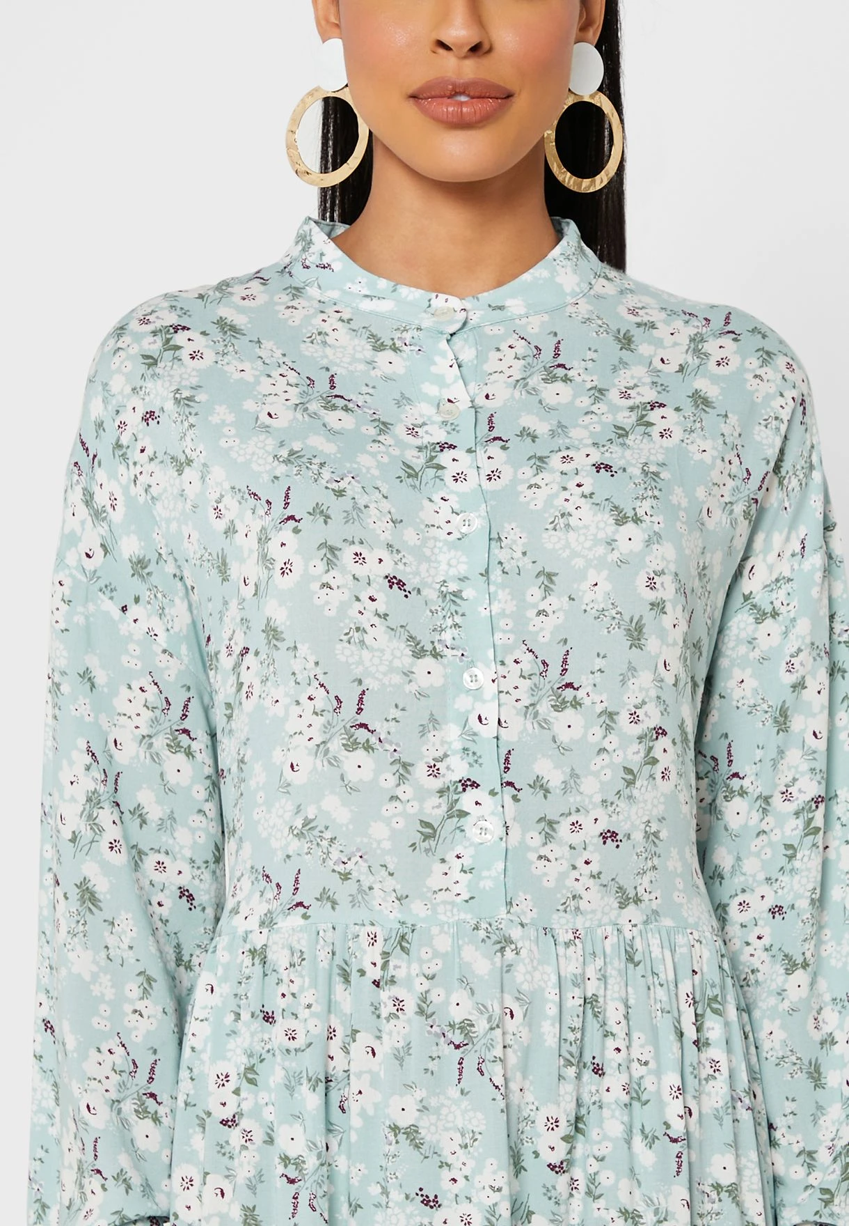 Pocket Detail Printed Dress 3 Pocket Detail Printed Dress - Image 3