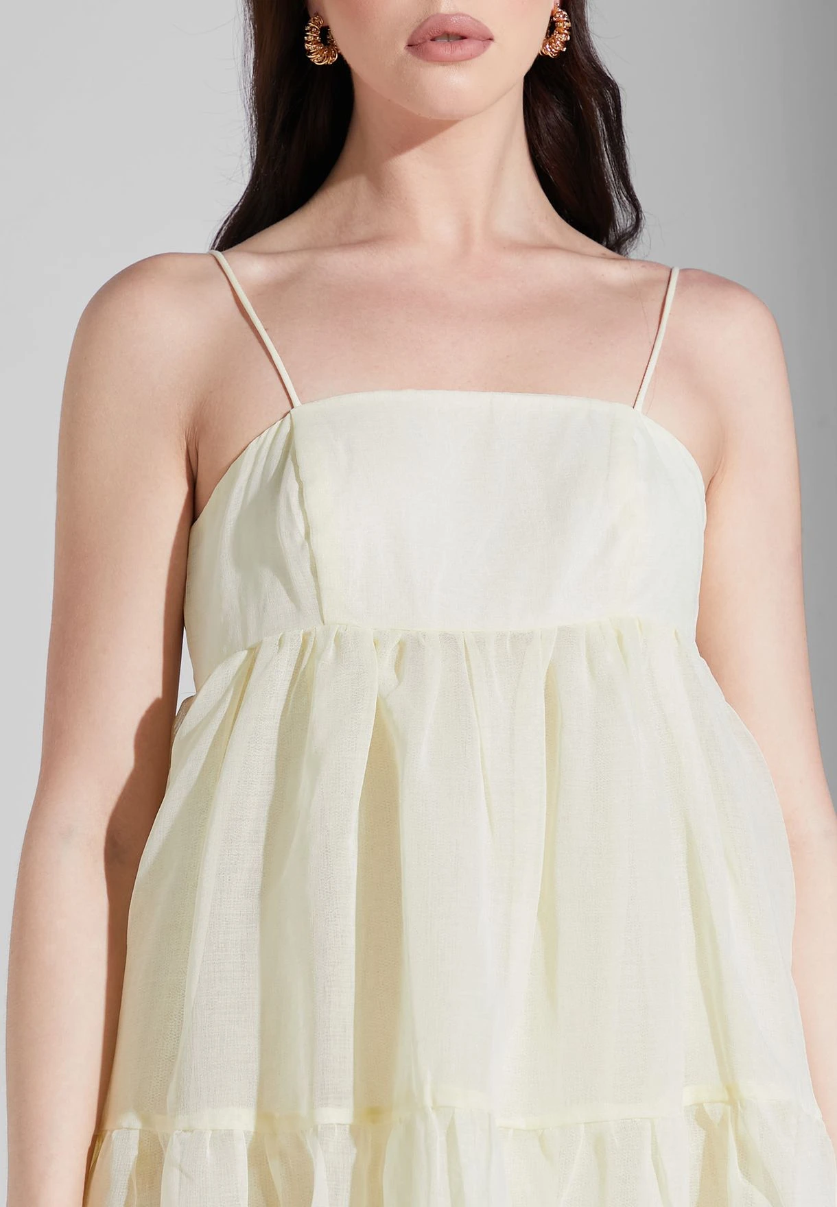 Tiered Knitted Strappy Dress 3 Tiered Knitted Strappy Dress - Image 3