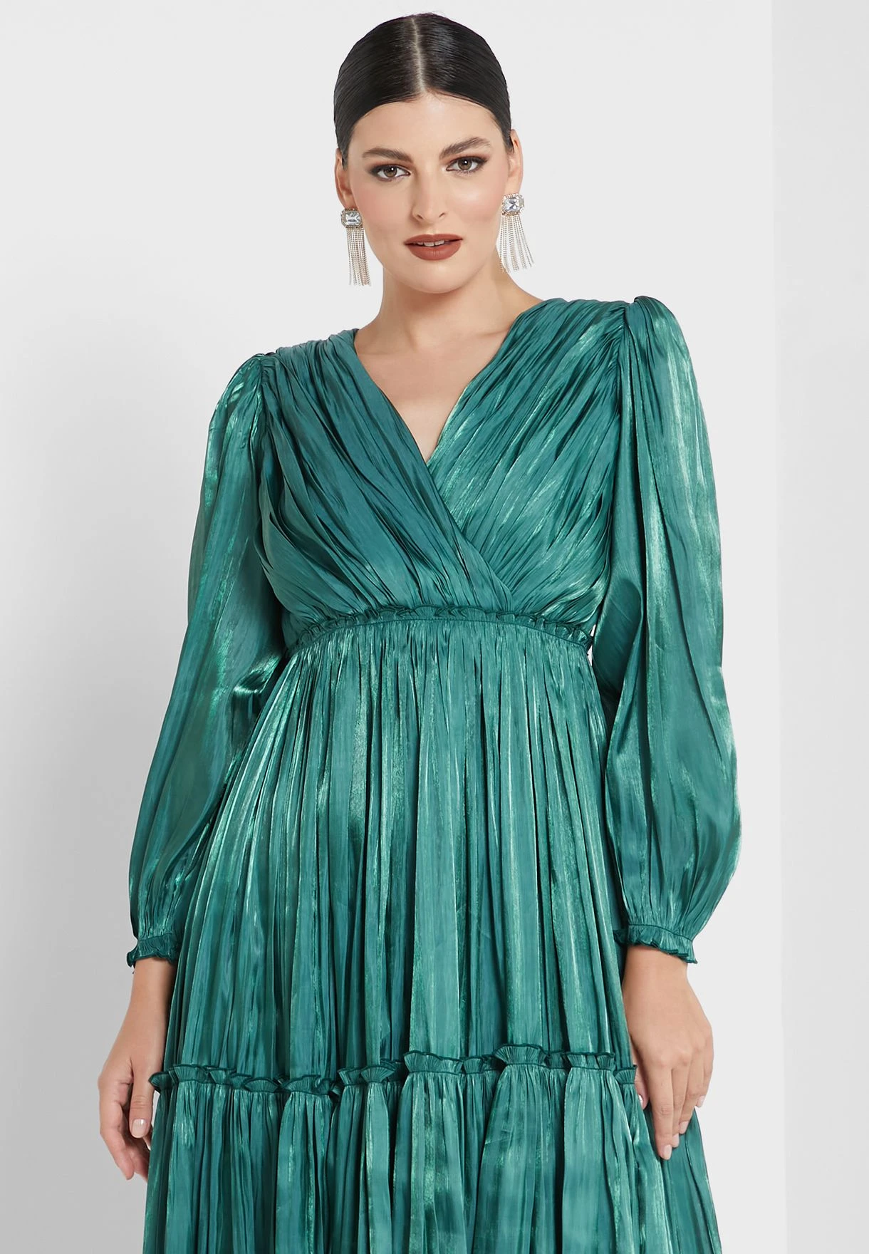 Shimmer Pleated Dress 3 Shimmer Pleated Dress - Image 3