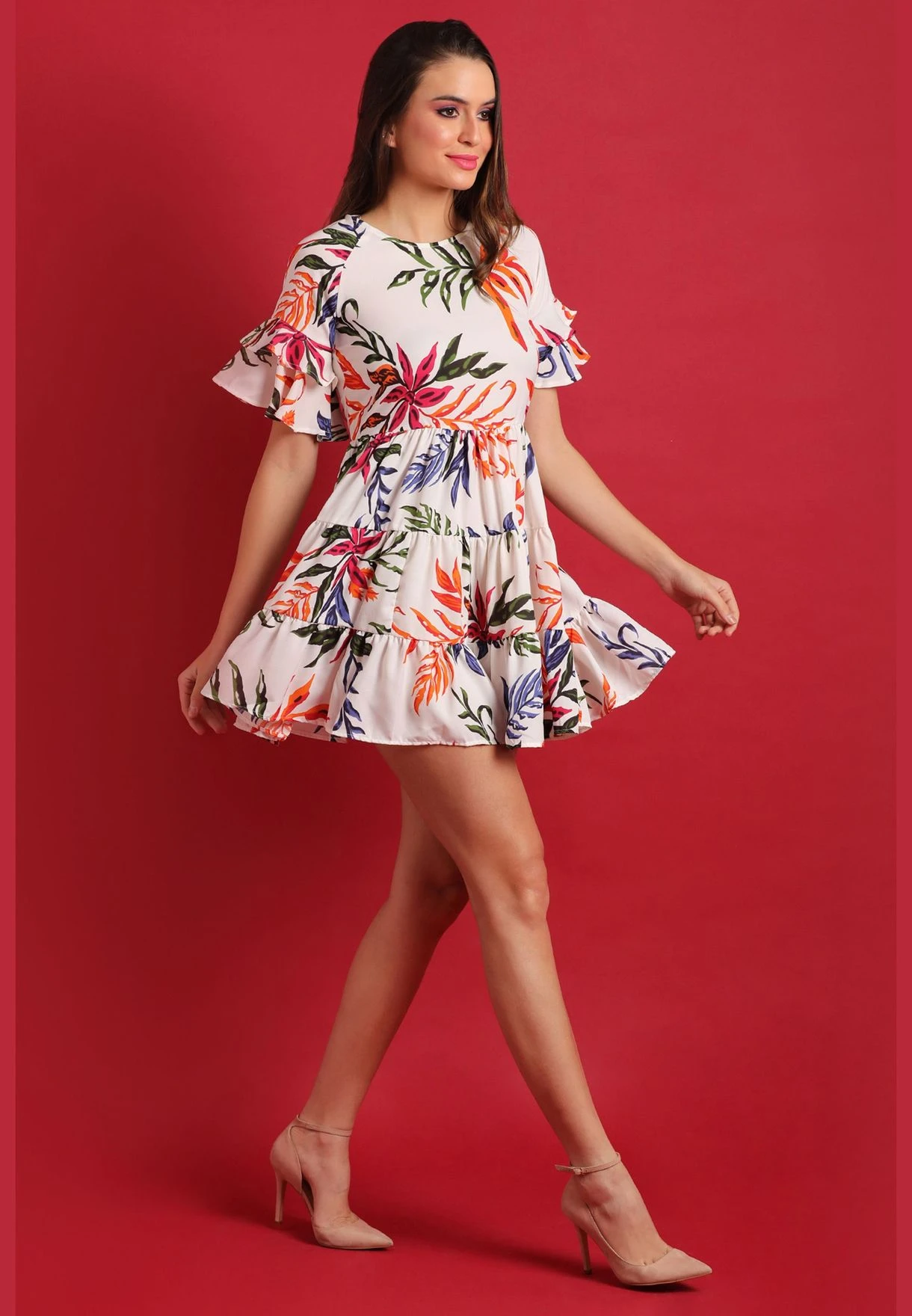 Floral Print Dress 3 Floral Print Dress - Image 3