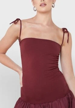 Strappy Ruffle Detail Dress 6 Strappy Ruffle Detail Dress -Silk Bloom Dresses Store 3 zoom desktop 221