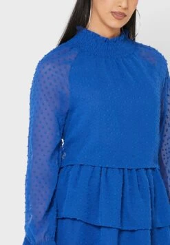 ELLA Gathered Waist Tiered Dress -Silk Bloom Dresses Store 3 zoom desktop 230