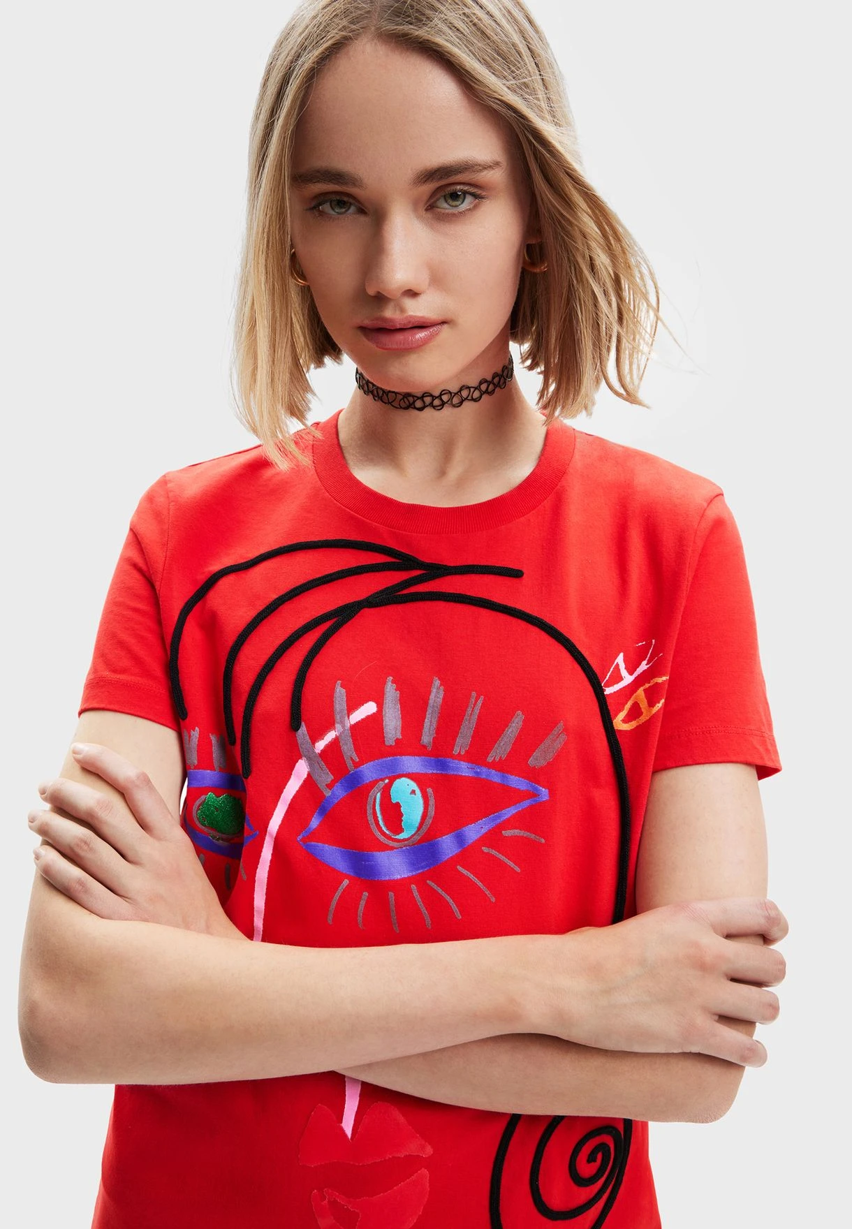 Desigual Knitted Printed Dress 3 Desigual Knitted Printed Dress - Image 3