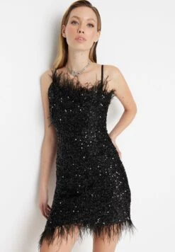Trendyol Fringe Detail Sequin Dress -Silk Bloom Dresses Store 3 zoom desktop 248