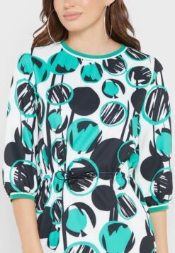 Tie Detail Printed Dress 6 Tie Detail Printed Dress -Silk Bloom Dresses Store 3 zoom desktop 273