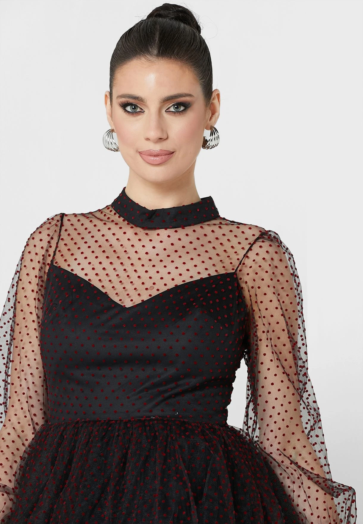 Mesh Tiered Dress 3 Mesh Tiered Dress - Image 3