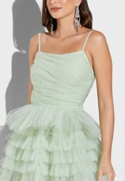 Tulle Tiered Mini Dress -Silk Bloom Dresses Store 3 zoom desktop 306
