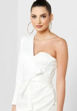 One Shoulder Belt Detail Dress 6 One Shoulder Belt Detail Dress -Silk Bloom Dresses Store 3 zoom desktop 311