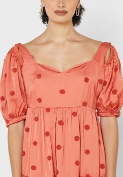 Printed Babydoll Mini Dress 6 Printed Babydoll Mini Dress -Silk Bloom Dresses Store 3 zoom desktop 316