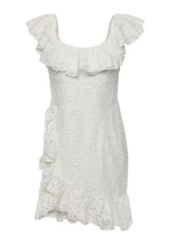 Trendyol Lace Detail Bardot Dress -Silk Bloom Dresses Store 3 zoom desktop 334