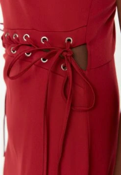 Trendyol Halter Neck Eyelet Detail Dress -Silk Bloom Dresses Store 3 zoom desktop 355