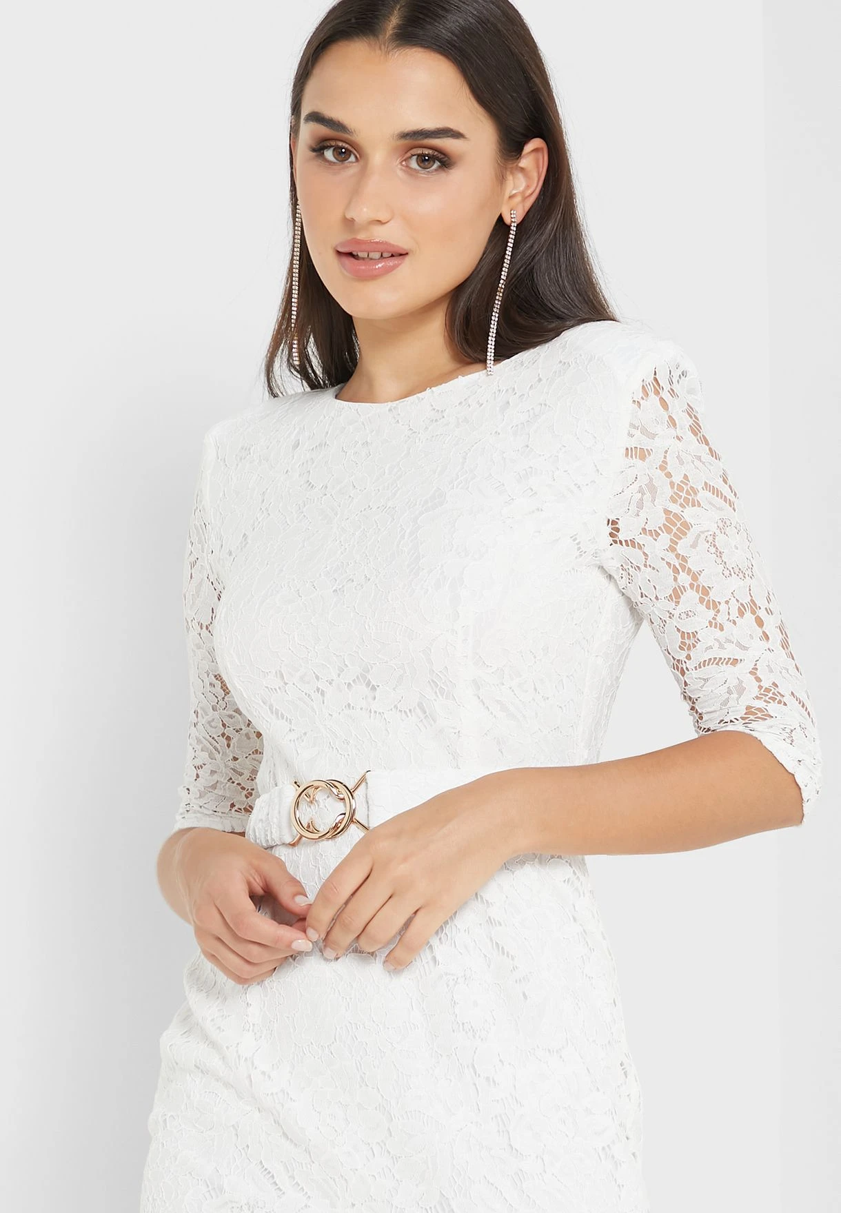 Little Mistress White Lace Bcon Mini By Vogue Williams 3 Little Mistress White Lace Bcon Mini By Vogue Williams - Image 3