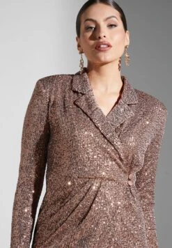 TFNC Sequin Tie Detail Dress -Silk Bloom Dresses Store 3 zoom desktop 392