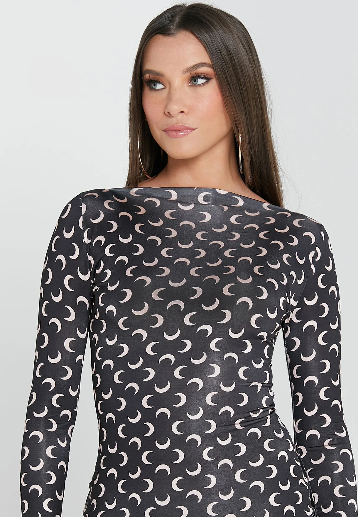 Printed Bodycon Dress 3 Printed Bodycon Dress - Image 3