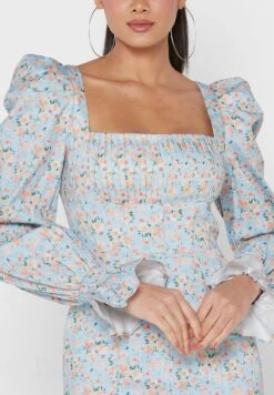 Balloon Sleeve Bodycon Dress 6 Balloon Sleeve Bodycon Dress -Silk Bloom Dresses Store 3 zoom desktop 403