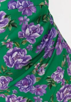 Trendyol Strappy Floral Print Wrap Dress 7 Trendyol Strappy Floral Print Wrap Dress -Silk Bloom Dresses Store 3 zoom desktop 408