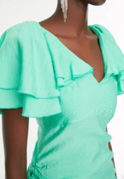 Trendyol Ruffle Detail Pleated Bodycon Dress 7 Trendyol Ruffle Detail Pleated Bodycon Dress -Silk Bloom Dresses Store 3 zoom desktop 432