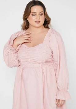 Chicalot Ruched Detail Dress -Silk Bloom Dresses Store 3 zoom desktop 456