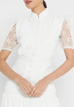 ELLA Puff Sleeve Dress -Silk Bloom Dresses Store 3 zoom desktop 490