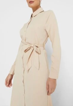 ELLA Self Tie Shirt Dress -Silk Bloom Dresses Store 3 zoom desktop 507