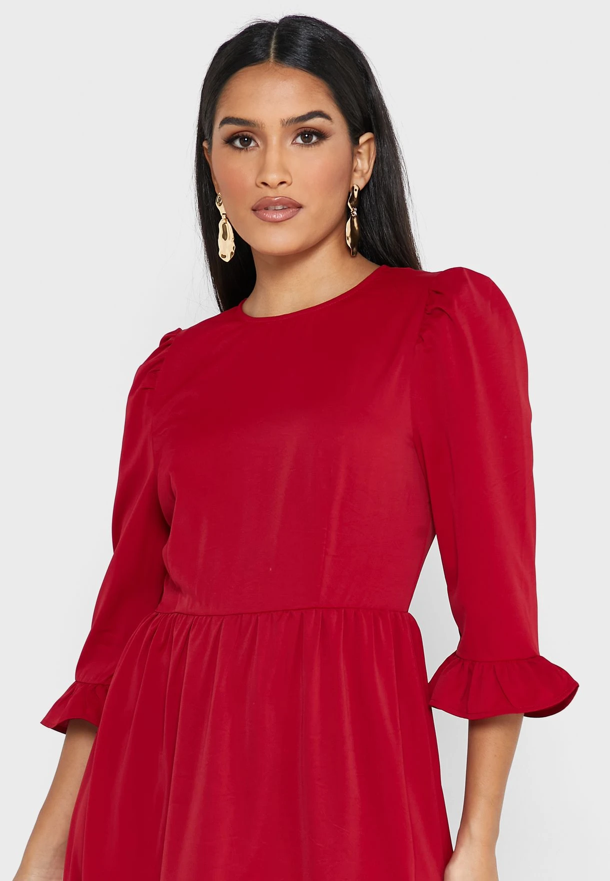 ELLA Ruffle Hem Dress 3 ELLA Ruffle Hem Dress - Image 3