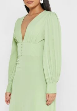 ELLA Bishop Sleeve Flare Dress -Silk Bloom Dresses Store 3 zoom desktop 522