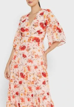 ELLA Flute Sleeve Floral Dress 6 ELLA Flute Sleeve Floral Dress -Silk Bloom Dresses Store 3 zoom desktop 525