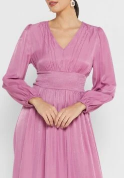 ELLA Puff Sleeve Relaxed Dress -Silk Bloom Dresses Store 3 zoom desktop 545