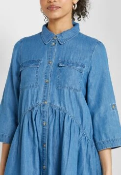 ONLY Pocket Detail Button Down Dress -Silk Bloom Dresses Store 3 zoom desktop 576