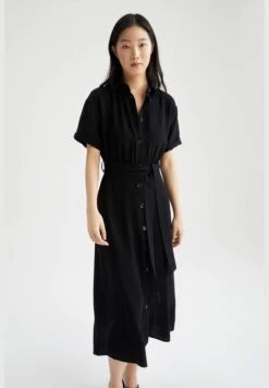 DeFacto Woman Short Sleeve Woven Dress 7 DeFacto Woman Short Sleeve Woven Dress -Silk Bloom Dresses Store 3 zoom desktop 601