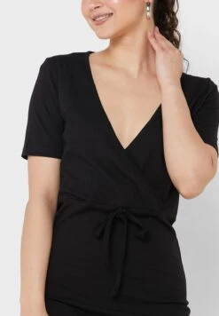 Wrap Tie Dress -Silk Bloom Dresses Store 3 zoom desktop 63