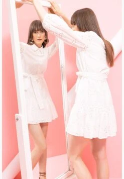 DeFacto Woman Shırt Neck Long Sleeve Woven Dress 7 DeFacto Woman Shırt Neck Long Sleeve Woven Dress -Silk Bloom Dresses Store 3 zoom desktop 633