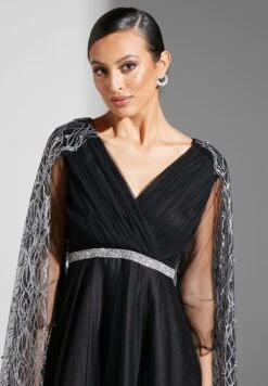 Tiered Mesh Detail Dress -Silk Bloom Dresses Store 3 zoom desktop 656