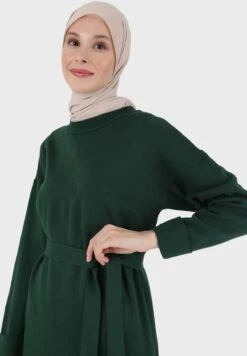 Belted Round Neck Dress 6 Belted Round Neck Dress -Silk Bloom Dresses Store 3 zoom desktop 666