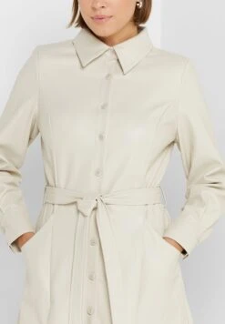 Little Mistress Belted Button Down Shirt Dress -Silk Bloom Dresses Store 3 zoom desktop 672