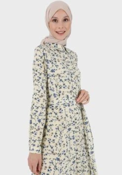 Tiered Floral Printed Dress -Silk Bloom Dresses Store 3 zoom desktop 692