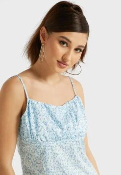 Printed Strappy Dress 6 Printed Strappy Dress -Silk Bloom Dresses Store 3 zoom desktop 70