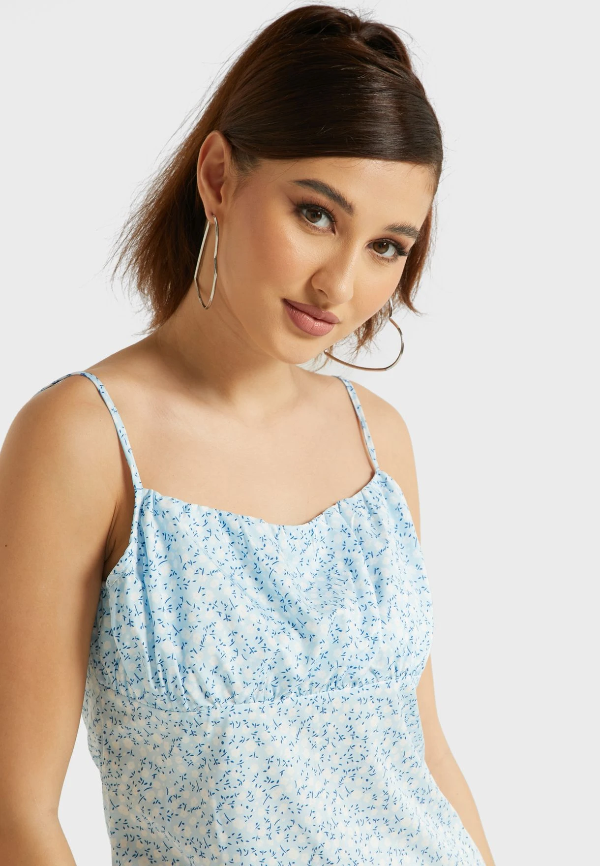 Printed Strappy Dress 3 Printed Strappy Dress - Image 3