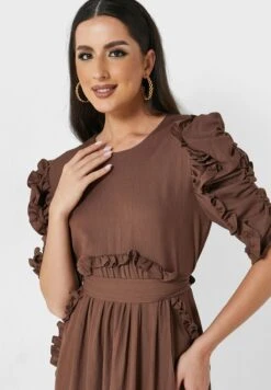 Lace Sleeve Ruffle Tiered Dress 6 Lace Sleeve Ruffle Tiered Dress -Silk Bloom Dresses Store 3 zoom desktop 700